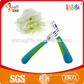 Soft silicone fork for baby